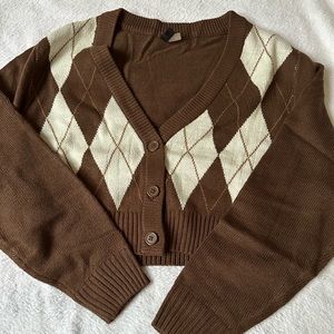 H&M cropped cardigan